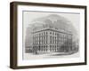 New Warehouses Erected for Messers Brown, Son, and Company, Manchester-null-Framed Premium Giclee Print