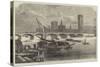 New Westminster-Bridge, General View, Thomas Page, Engineer-null-Stretched Canvas