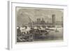 New Westminster-Bridge, General View, Thomas Page, Engineer-null-Framed Giclee Print
