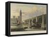 New Westminster Bridge-null-Framed Stretched Canvas