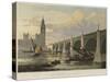 New Westminster Bridge-null-Stretched Canvas