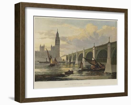 New Westminster Bridge-null-Framed Giclee Print