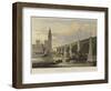 New Westminster Bridge-null-Framed Giclee Print