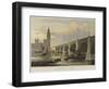 New Westminster Bridge-null-Framed Giclee Print