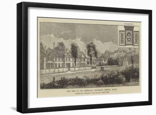 New Wing of the Commercial Travellers' Schools, Pinner-null-Framed Giclee Print
