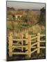 New Wooden Kissing Gate, Heart of England Way Footpath, Tanworth in Arden, Warwickshire, England-David Hughes-Mounted Photographic Print