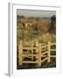 New Wooden Kissing Gate, Heart of England Way Footpath, Tanworth in Arden, Warwickshire, England-David Hughes-Framed Photographic Print