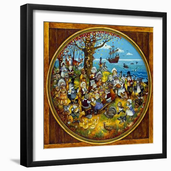 New World Cats-Bill Bell-Framed Giclee Print