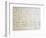 New World Symphony, Handwritten Score by Antonin Leopold Dvorak-null-Framed Giclee Print