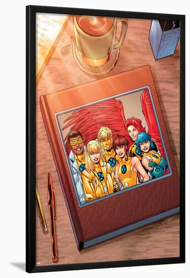New X-Men: Academy X Yearbook Cover: Prodigy-Aaron Lopresti-Lamina Framed Poster