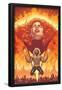 New X-Men No.150 Cover: Phoenix and Wolverine-Phil Jimenez-Framed Poster
