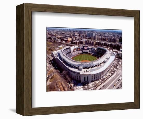 New Yankee Stadium, First Opening Day, April 16, 2009-Mike Smith-Framed Art Print