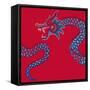 New Year Dragon-null-Framed Stretched Canvas