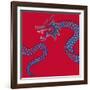 New Year Dragon-null-Framed Giclee Print