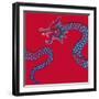 New Year Dragon-null-Framed Premium Giclee Print