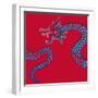New Year Dragon-null-Framed Premium Giclee Print