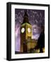 New Year Fireworks and Big Ben, Houses of Parliament, Westminster, London, England, United Kingdom,-Frank Fell-Framed Photographic Print