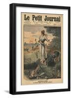 New Year, France Hopes for Better Days, Illustration from 'Le Petit Journal', 1st January 1911-French School-Framed Giclee Print
