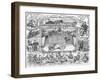 New Year Greetings from Stockbrokers Mercer Locock to their Clients, 1894-null-Framed Giclee Print