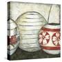 New Year Lanterns II-Chariklia Zarris-Stretched Canvas