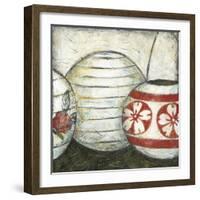 New Year Lanterns II-Chariklia Zarris-Framed Art Print