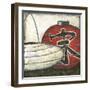 New Year Lanterns IV-Chariklia Zarris-Framed Art Print