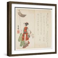 New Year's Celebration, C.1854-59-Ishida Sh?h?-Framed Giclee Print