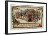 New Year's Day at Lesneven, Finistere, Brittany-null-Framed Giclee Print