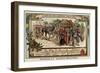 New Year's Day at Lesneven, Finistere, Brittany-null-Framed Giclee Print