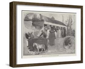 New Year's Day at the Home of Rest for Horses-Henry Charles Seppings Wright-Framed Giclee Print