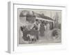 New Year's Day at the Home of Rest for Horses-Henry Charles Seppings Wright-Framed Giclee Print