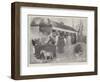 New Year's Day at the Home of Rest for Horses-Henry Charles Seppings Wright-Framed Giclee Print