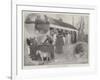 New Year's Day at the Home of Rest for Horses-Henry Charles Seppings Wright-Framed Giclee Print