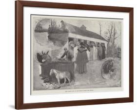 New Year's Day at the Home of Rest for Horses-Henry Charles Seppings Wright-Framed Giclee Print