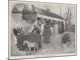 New Year's Day at the Home of Rest for Horses-Henry Charles Seppings Wright-Mounted Giclee Print