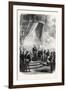 New Year's Day at the Tuileries: the Papal Nuncio Congratulating the Emperor France 1869-null-Framed Giclee Print