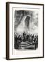 New Year's Day at the Tuileries: the Papal Nuncio Congratulating the Emperor France 1869-null-Framed Giclee Print