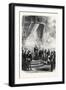 New Year's Day at the Tuileries: the Papal Nuncio Congratulating the Emperor France 1869-null-Framed Giclee Print