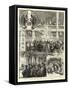 New Year's Day Festivities in Hong Kong-Godefroy Durand-Framed Stretched Canvas