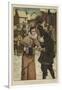 New Year's Day in Old New York-George Henry Boughton-Framed Giclee Print