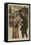 New Year's Day in Old New York-George Henry Boughton-Framed Stretched Canvas