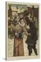 New Year's Day in Old New York-George Henry Boughton-Stretched Canvas