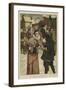 New Year's Day in Old New York-George Henry Boughton-Framed Giclee Print