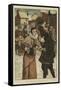 New Year's Day in Old New York-George Henry Boughton-Framed Stretched Canvas