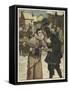 New Year's Day in Old New York-George Henry Boughton-Framed Stretched Canvas