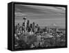 New Year's Day in Seattle, Washington, Usa-Richard Duval-Framed Stretched Canvas