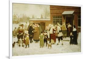 New Year's Day, New Amsterdam, 1876-George Henry Boughton-Framed Giclee Print