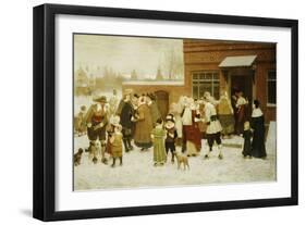 New Year's Day, New Amsterdam, 1876-George Henry Boughton-Framed Giclee Print