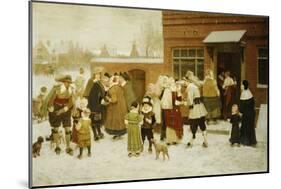 New Year's Day, New Amsterdam, 1876-George Henry Boughton-Mounted Giclee Print