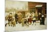 New Year's Day, New Amsterdam, 1876-George Henry Boughton-Mounted Giclee Print